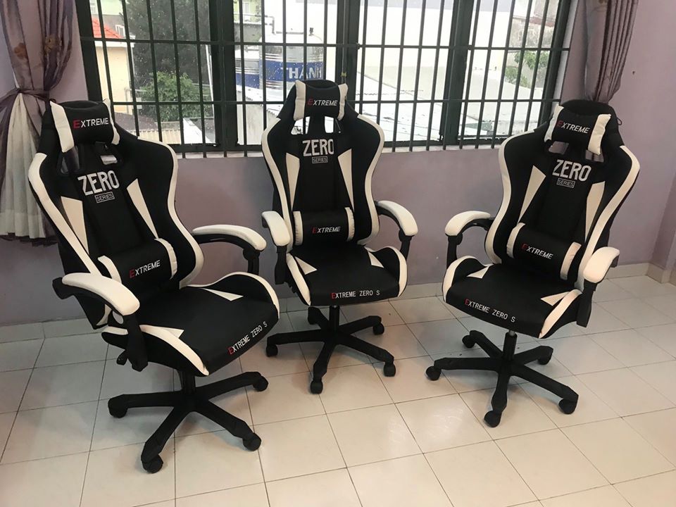 SIÊU HOT - GHẾ GAMING ZERO S màu trắng