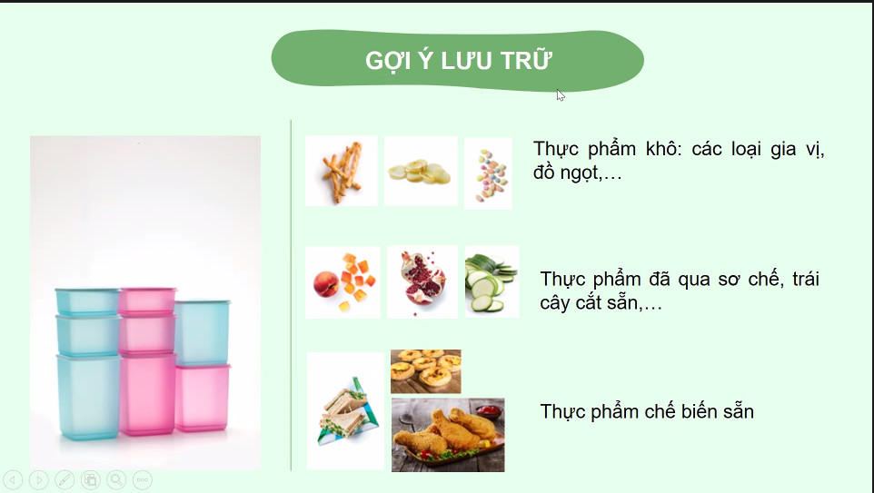 Bộ hộp bảo quản thực phẩm Tupperware Pop Fiesta