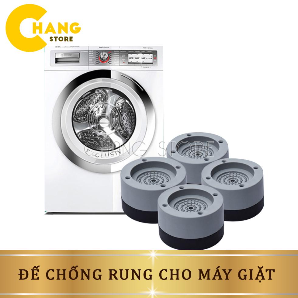 Bộ 4 đế chống rung máy giặt , đệm cao su lót chân máy giặt chống rung chống ồn giúp. chống lại tiếng ồn do tiếp xúc với nền đất trong quá trình vận hành