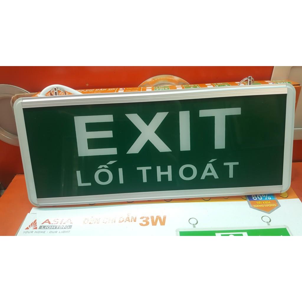 Đèn chỉ dẫn lối thoát hiểm 1 mặt - asia