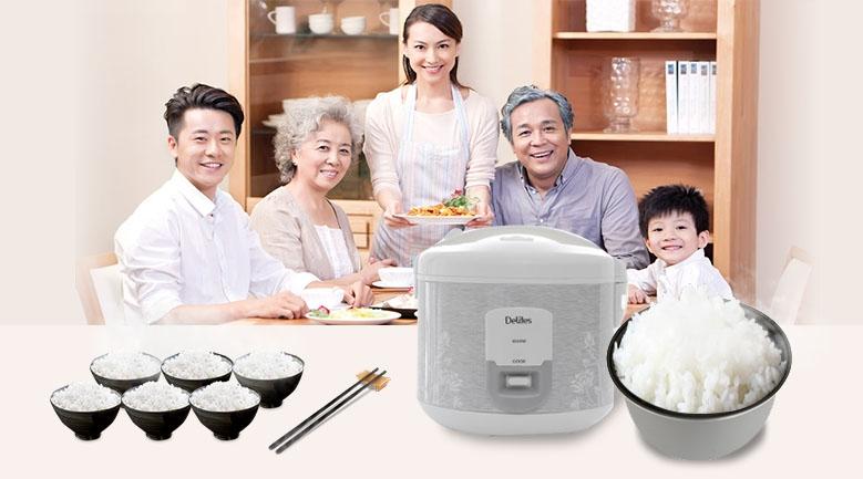 Nồi cơm điện Delites 1.8 lít NCG1805