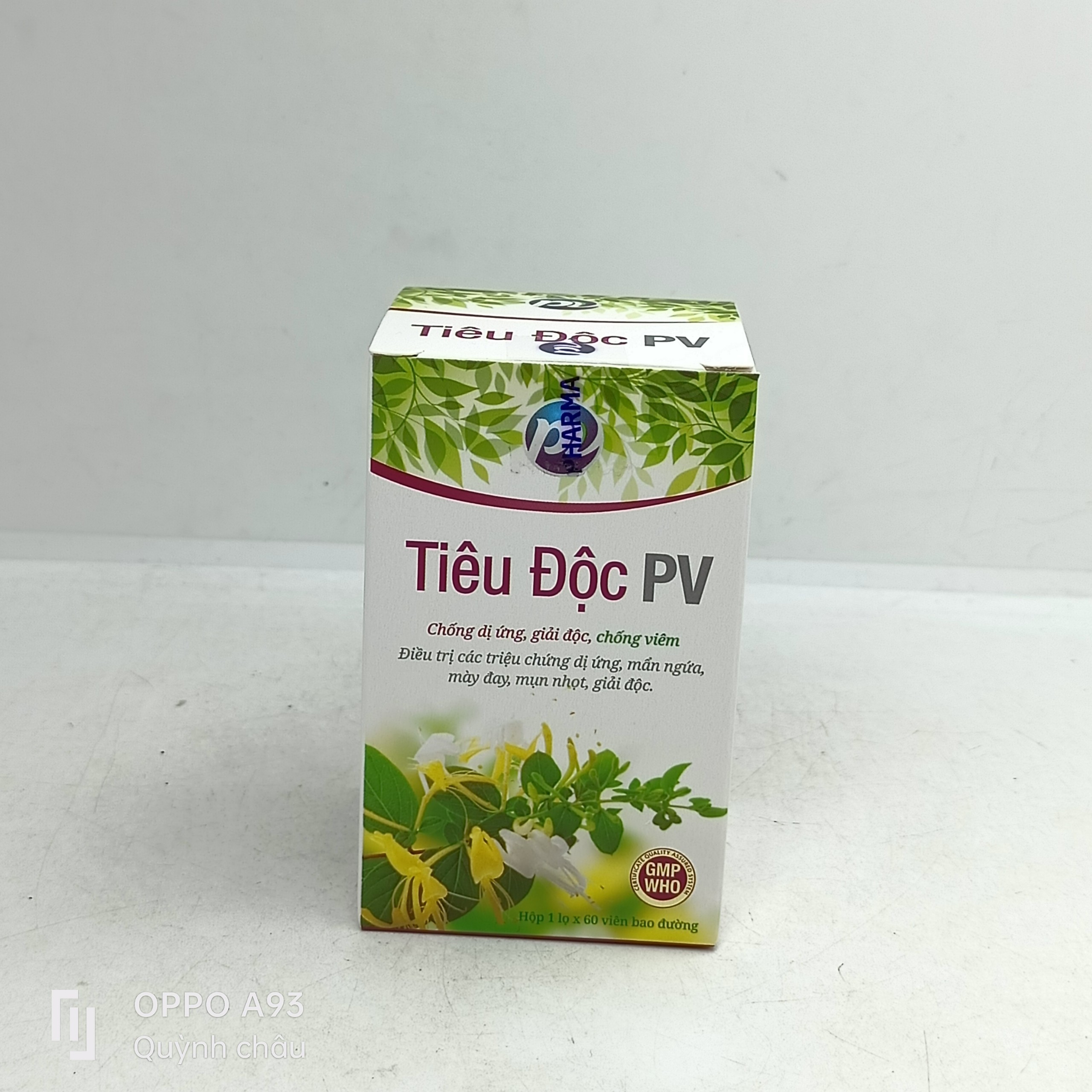 Viên uống Tiêu Độc PV chống dị ứng, giải độc, chông viem