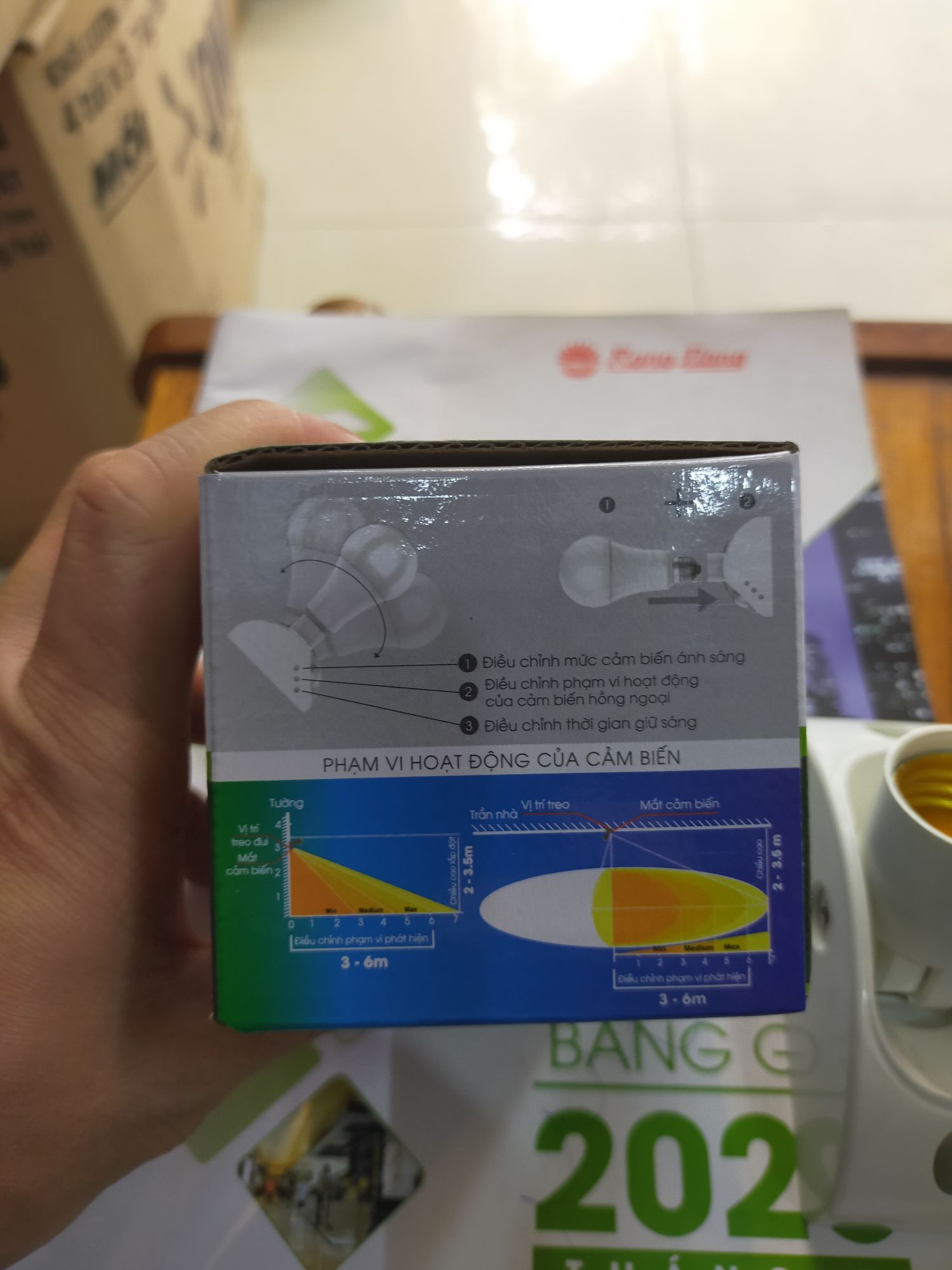 Đui cảm biến rạng đông chính hãng