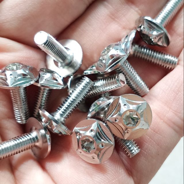 ỐC ÁO 6li15 SALAYA INOX 304 Bắt Áo Ya bát pô dè sau