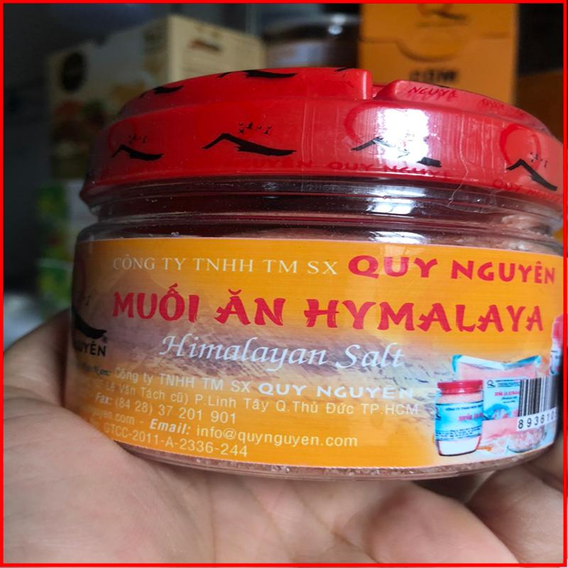 Muối ăn hymalaya quy nguyên thầy tuệ hải chùa long hương hủ 400g - nmol