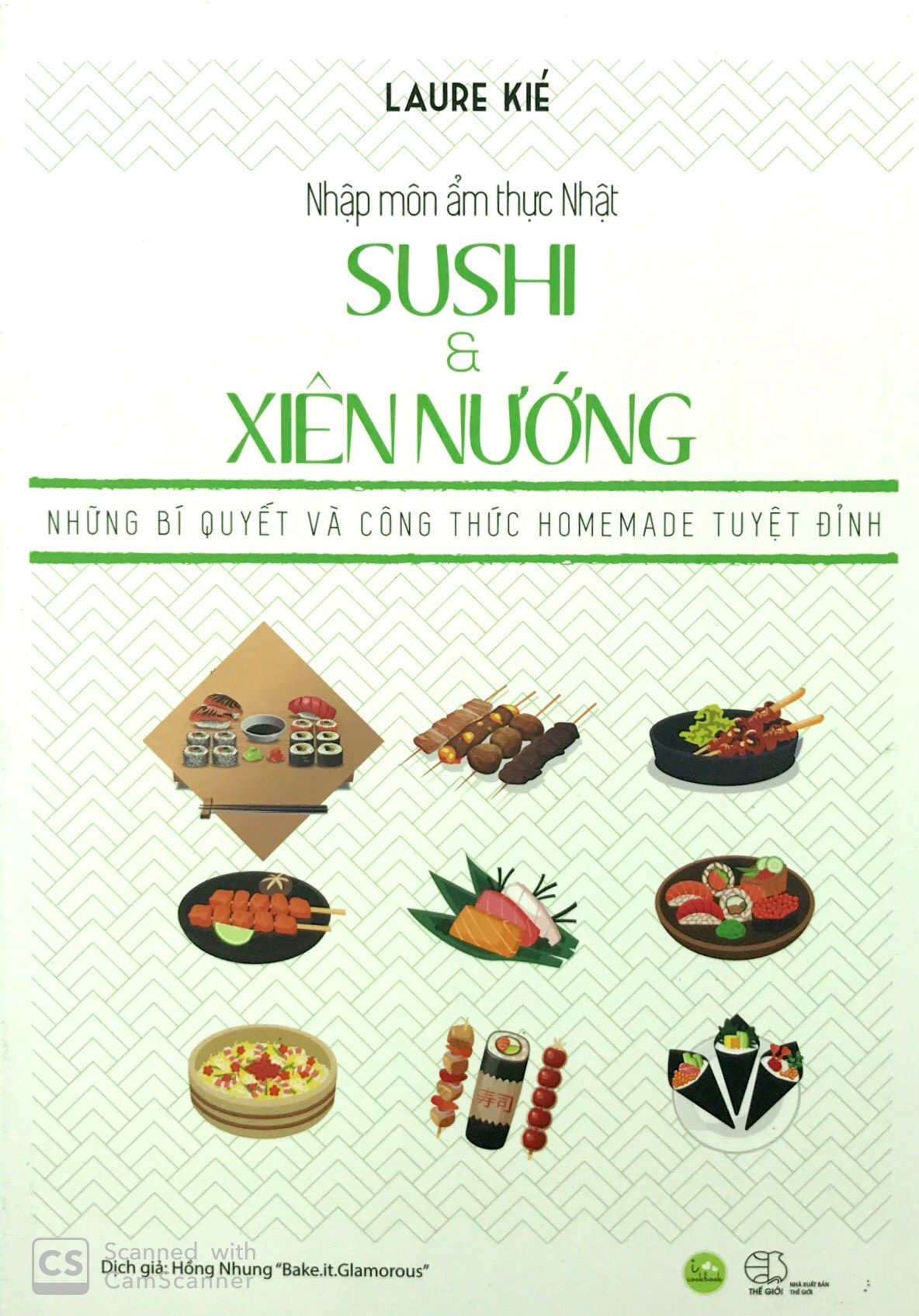 Fahasa - Nhập Môn Ẩm Thực Nhật - Sushi Và Xiên Nướng