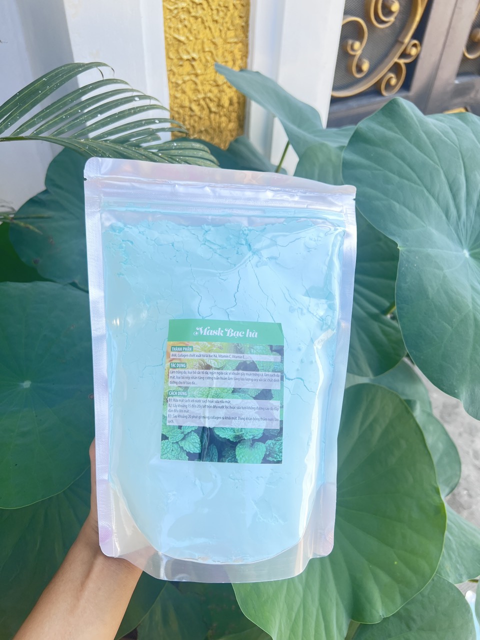 [HCM]Bột Bạc Hà - Bột đắp mặt nạ bạc hà cao cấp / gói 1 kg