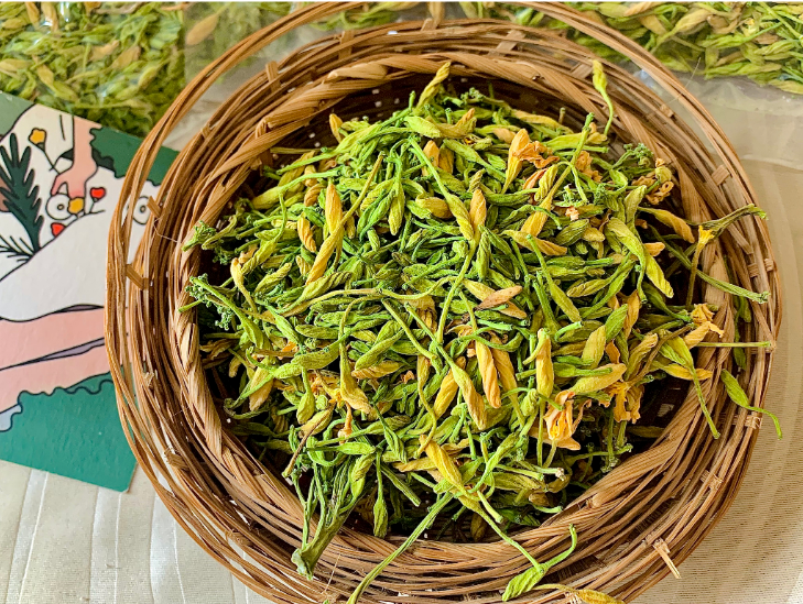 Hoa Đu Đủ Đực Sấy Lạnh 50g VIETTIN MART