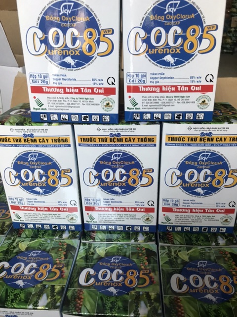 Trừ nấm trừ khuẩn Coc 85 Wp ( 1 Hộp)