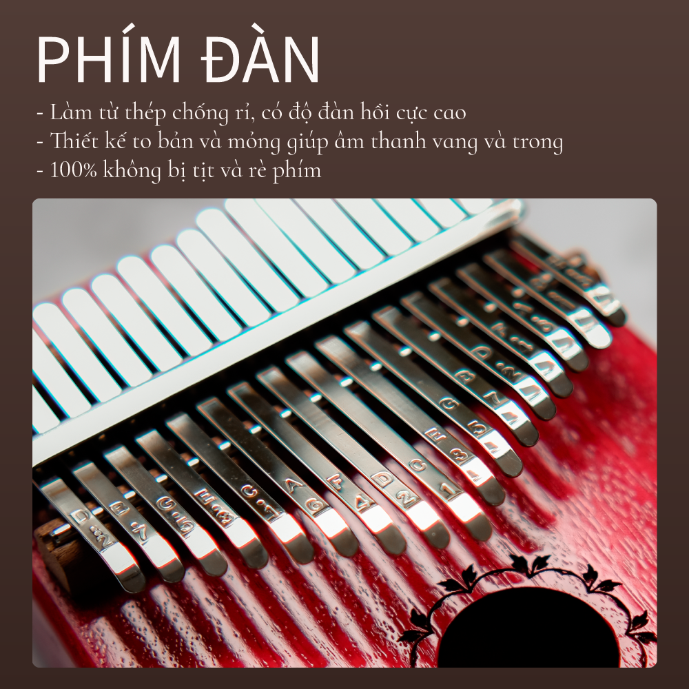 Đàn Kalimba ARES Cao Cấp