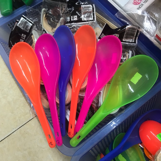 Thìa (vá) nhựa múc cơm, canh Giá Rẻ