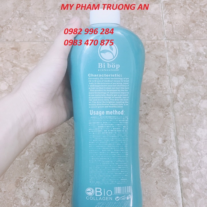 Ép Duỗi Tóc 1 làn Bibop Collagen 1000mL