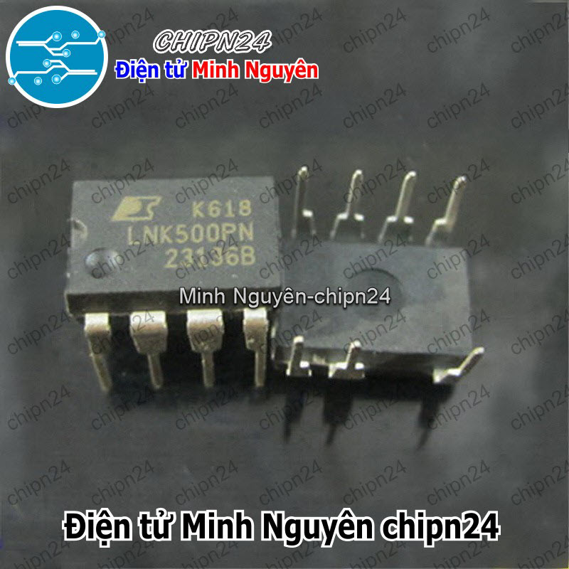 [1 con] (DT) IC LNK500PN DIP-7 Hàng Tốt (LNK500P LNK500 LNK 500) (AC/DC Converters 3W 85-265 VAC 4W 230 VAC) - HH004263