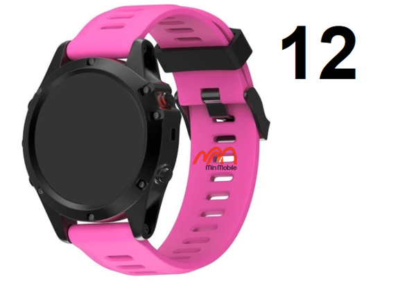 Dây Đeo Silicon Garmin Fenix 3 / Fenix 3 HR SC01