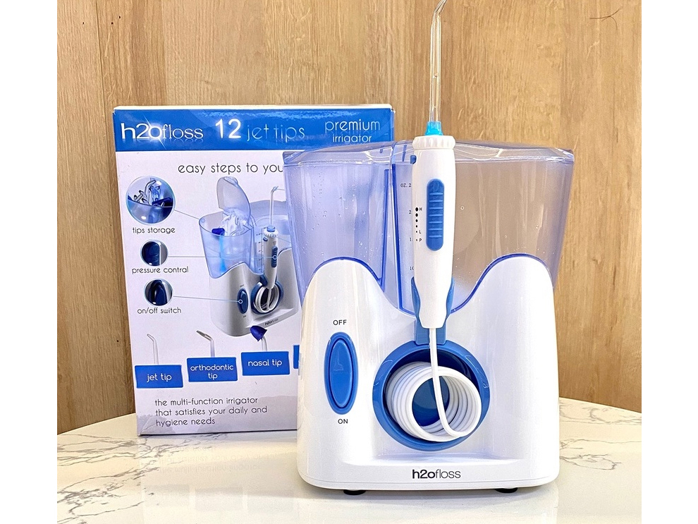 [ ÁP VOUCHER 10% GIẢM TỐI ĐA 200K ] Máy tăm nước gia đình H2OFloss HF9
