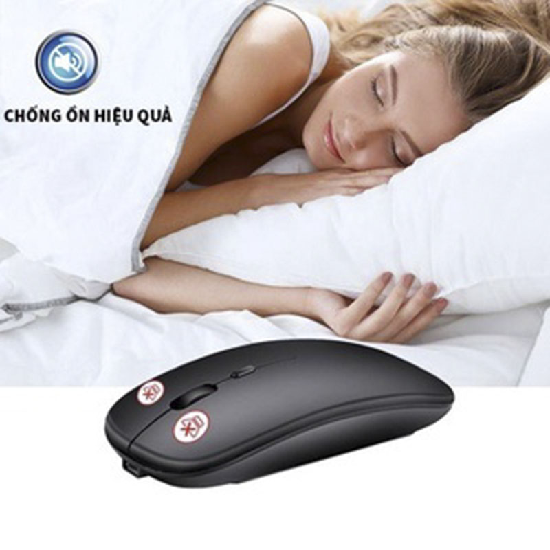 Chuột Bluetooth không cần đầu thu không dây 6 phím kết nối Bluetooth (6D)