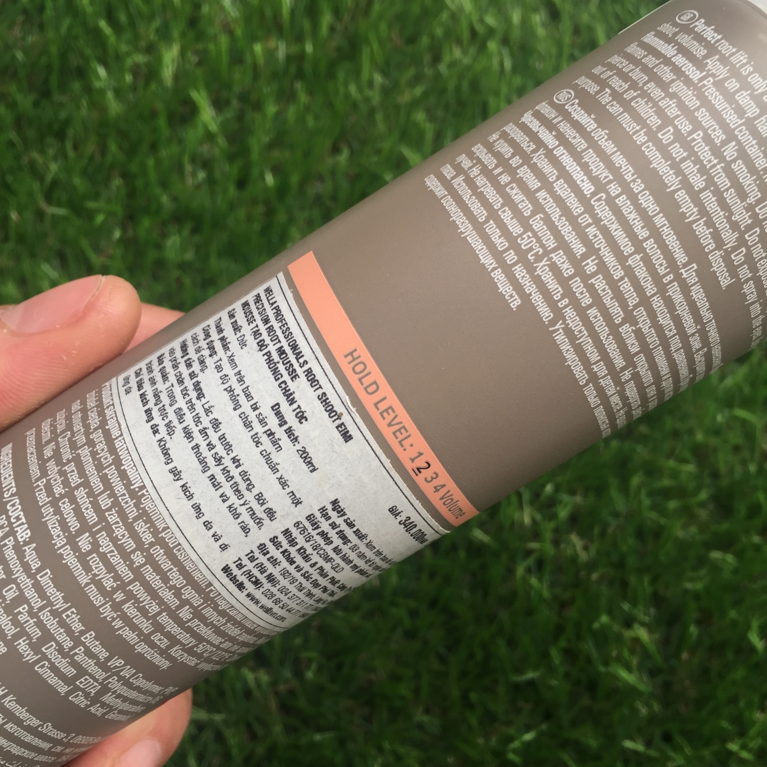 [HCM]Mousse Wella tạo phồng chân tóc độ giữ nếp 2 Root Shoot 200ml