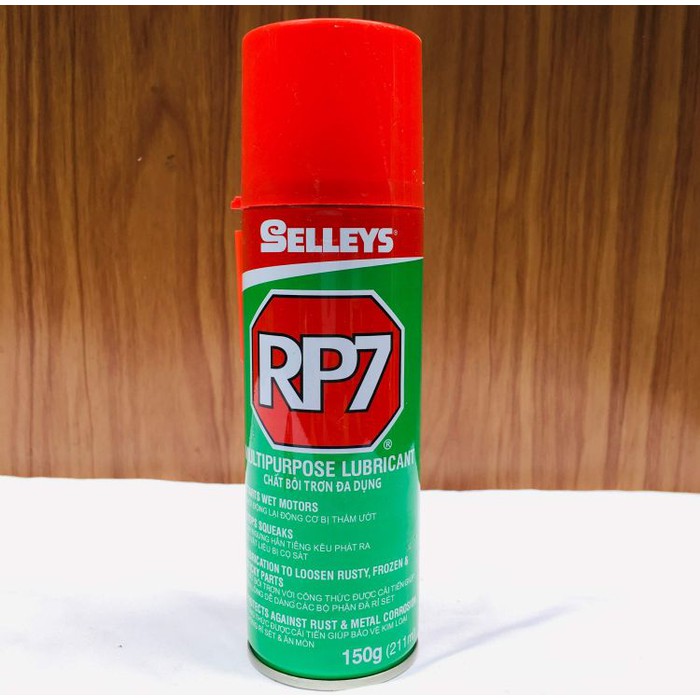 RP7 chai trống rỉ xét