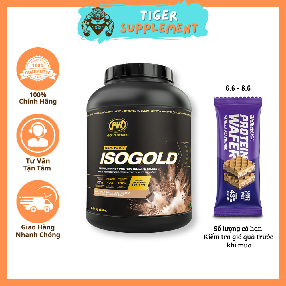 Iso Gold PVL 5lbs - Sữa tăng cơ siêu tinh khiết