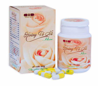 Viên uống Hoàng Tố Nữ - Hỗ trợ giảm viêm phụ khoa (hộp 60 viên)