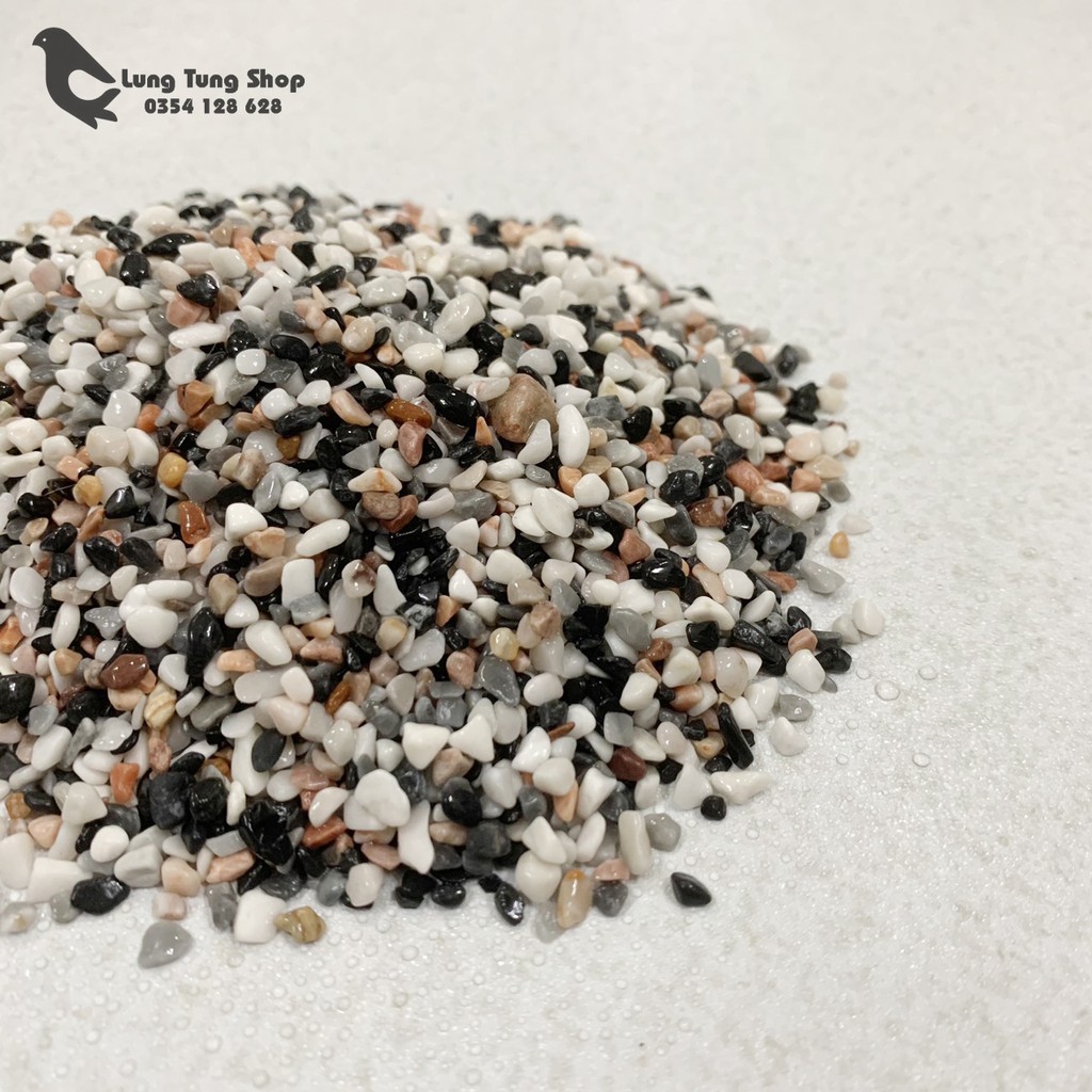 Sỏi ba màu tự nhiên ( chọn size )