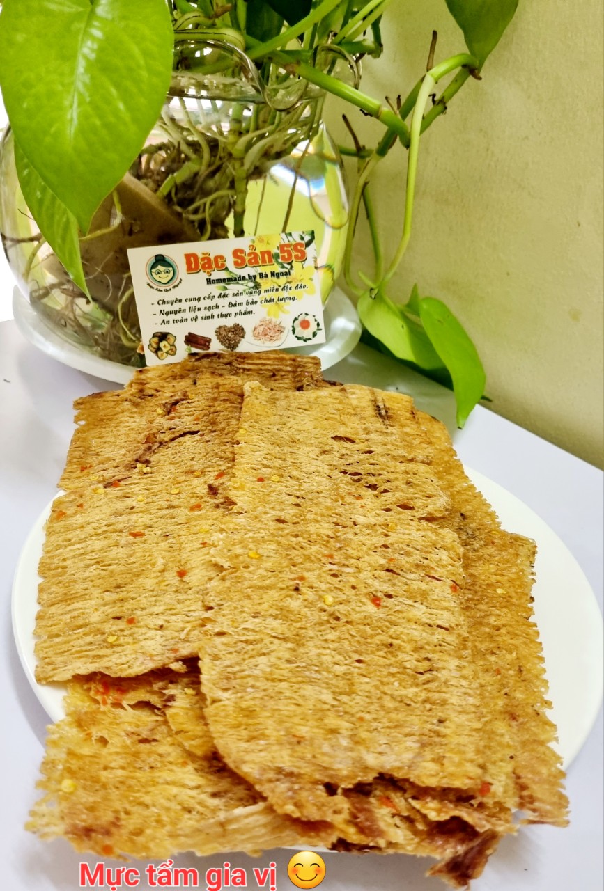 Mực cán tẩm gia vị Đặc sản 5S