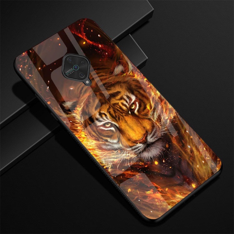 Ốp Lưng VIVO S1 PRO, S1 mặt kính cường lực cao cấp thiết kế Độc Quyền