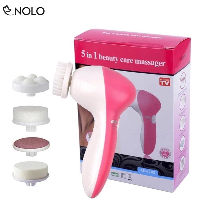 Máy massage rửa mặt 5in1 beauty care massager model ae8782