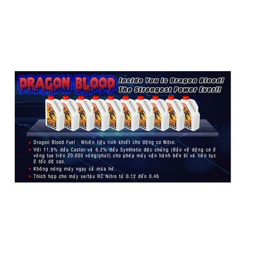 Xăng Nitro Blood Dragon 20%
