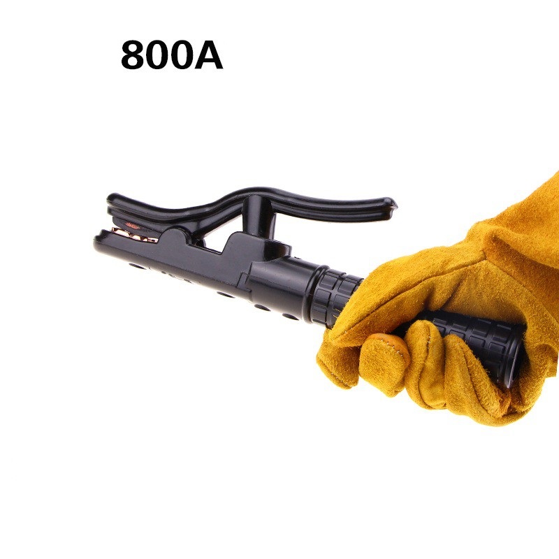 Kìm hàn 800A đen - Kìm kẹp que hàn loại 800A cho máy hàn