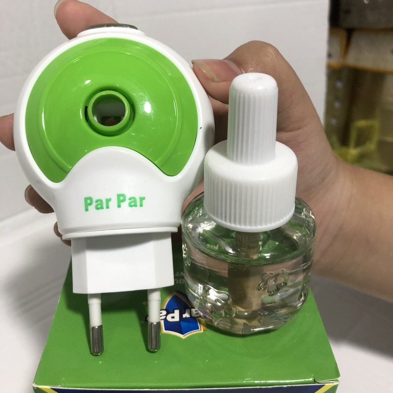 Máy Xông Tinh Dầu Đuổi Muỗi Par Par 480 Giờ mini - Tặng Kèm Tinh Dầu