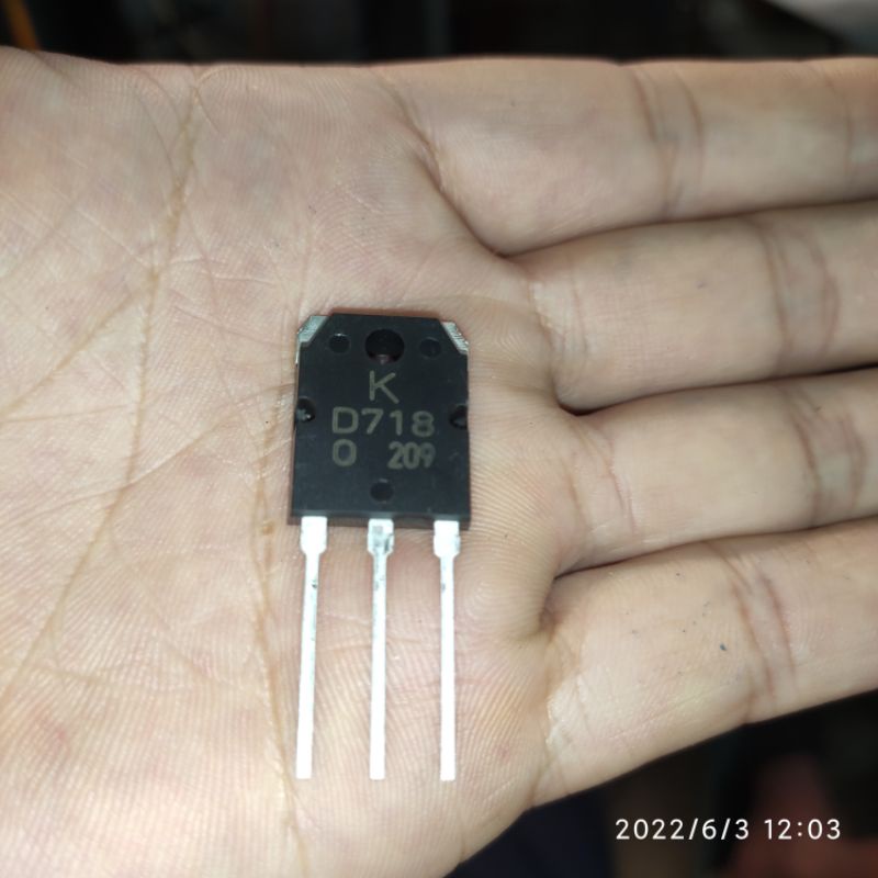 Sò công suất d718 hành loại 1 kec, mới . 2sd718 kec