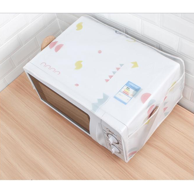 Tấm phủ LÒ VI SÓNG chống thấm nước, chống bụi, có túi bên hông đựng đồ tiện lợi - giao ngẫu nhiên