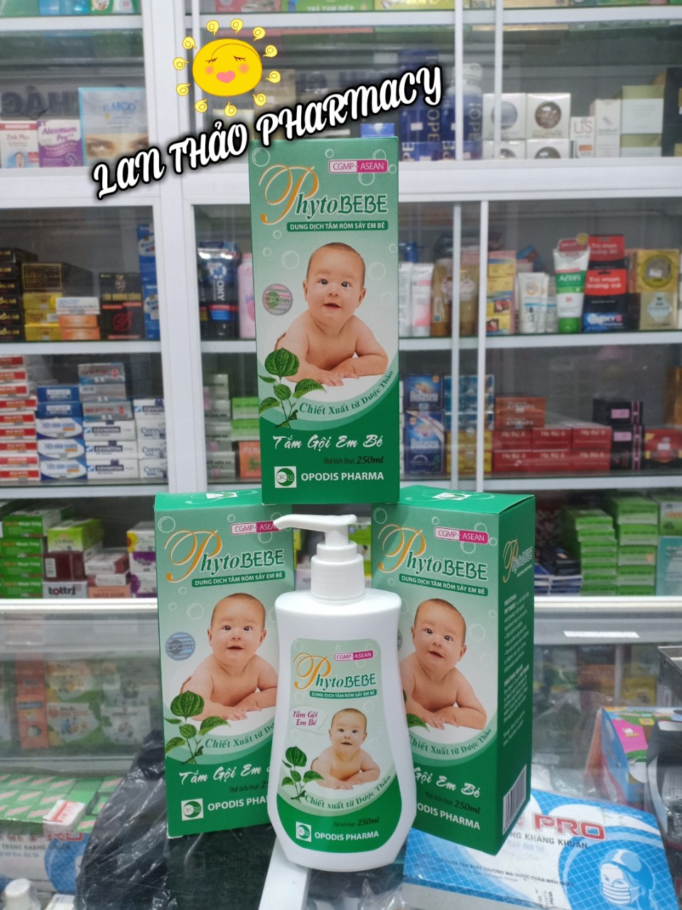 [250ml] DUNG DỊCH TẮM RÔM SẢY CHO BÉ PHYTOBEBE
