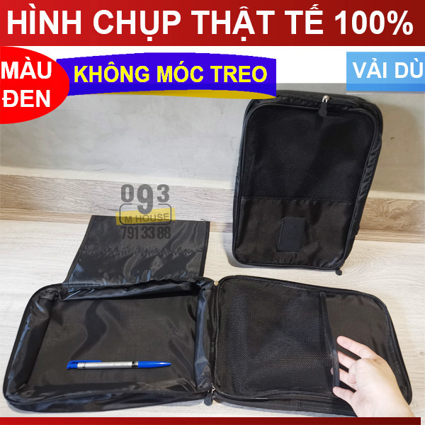Túi Giày Túi Giày 3 Ngăn Túi Đựng Vật Dụng Túi Chống Nước Túi Chống Thấm Túi Quần Áo Đồ Lót