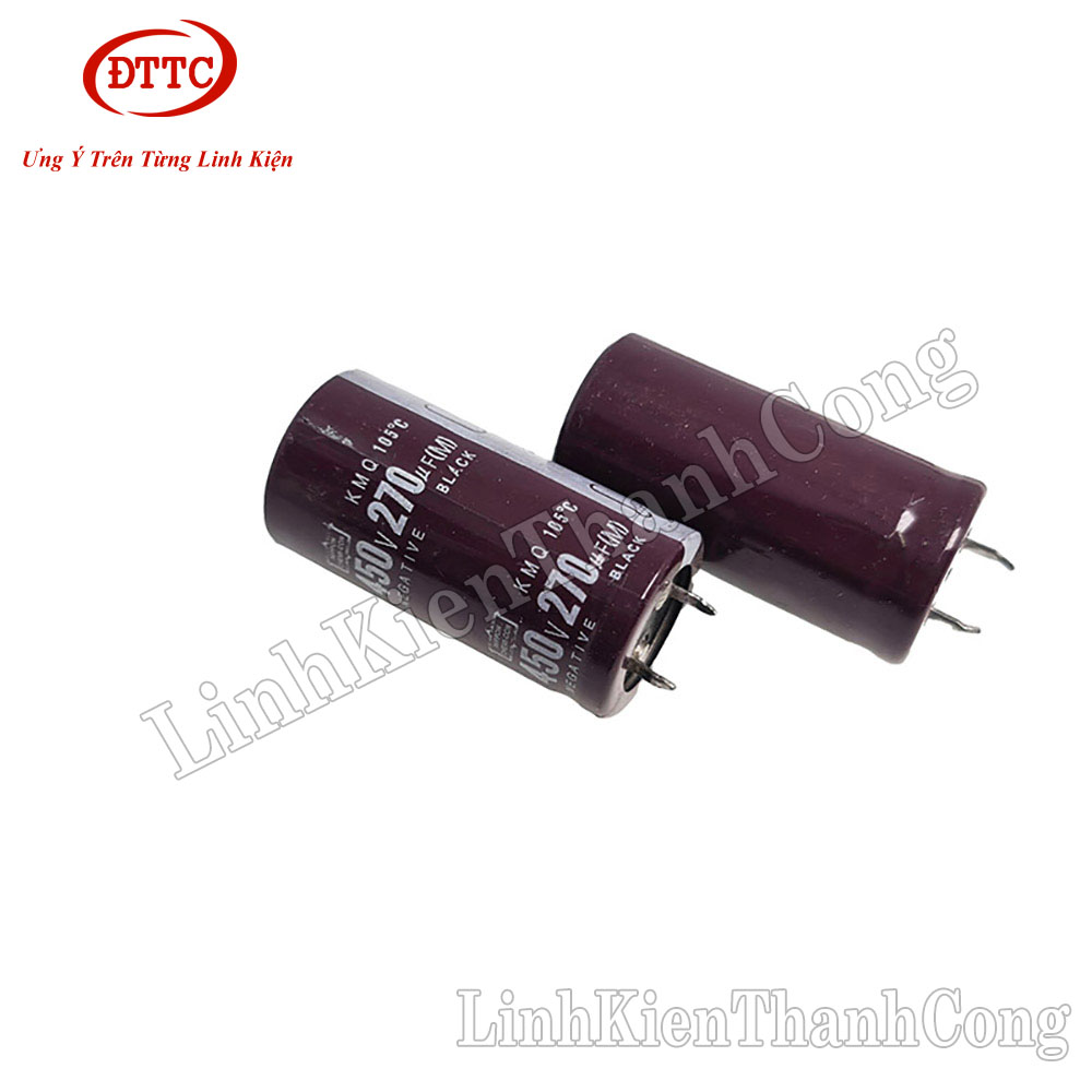 Tụ 270uf 450v chân cứng