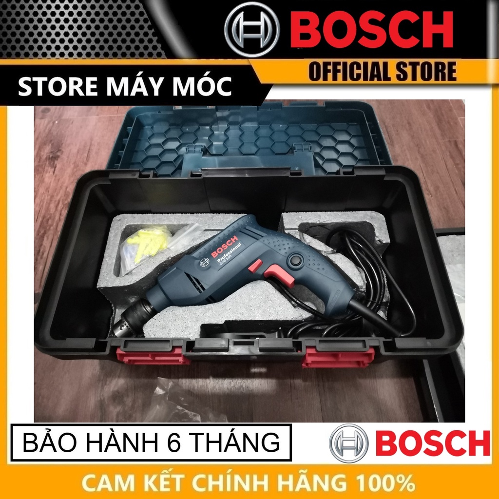 Máy khoan động lực 550w 13mm bosch gsb 550 freedom 90 chi tiết- hàng chính hãng
