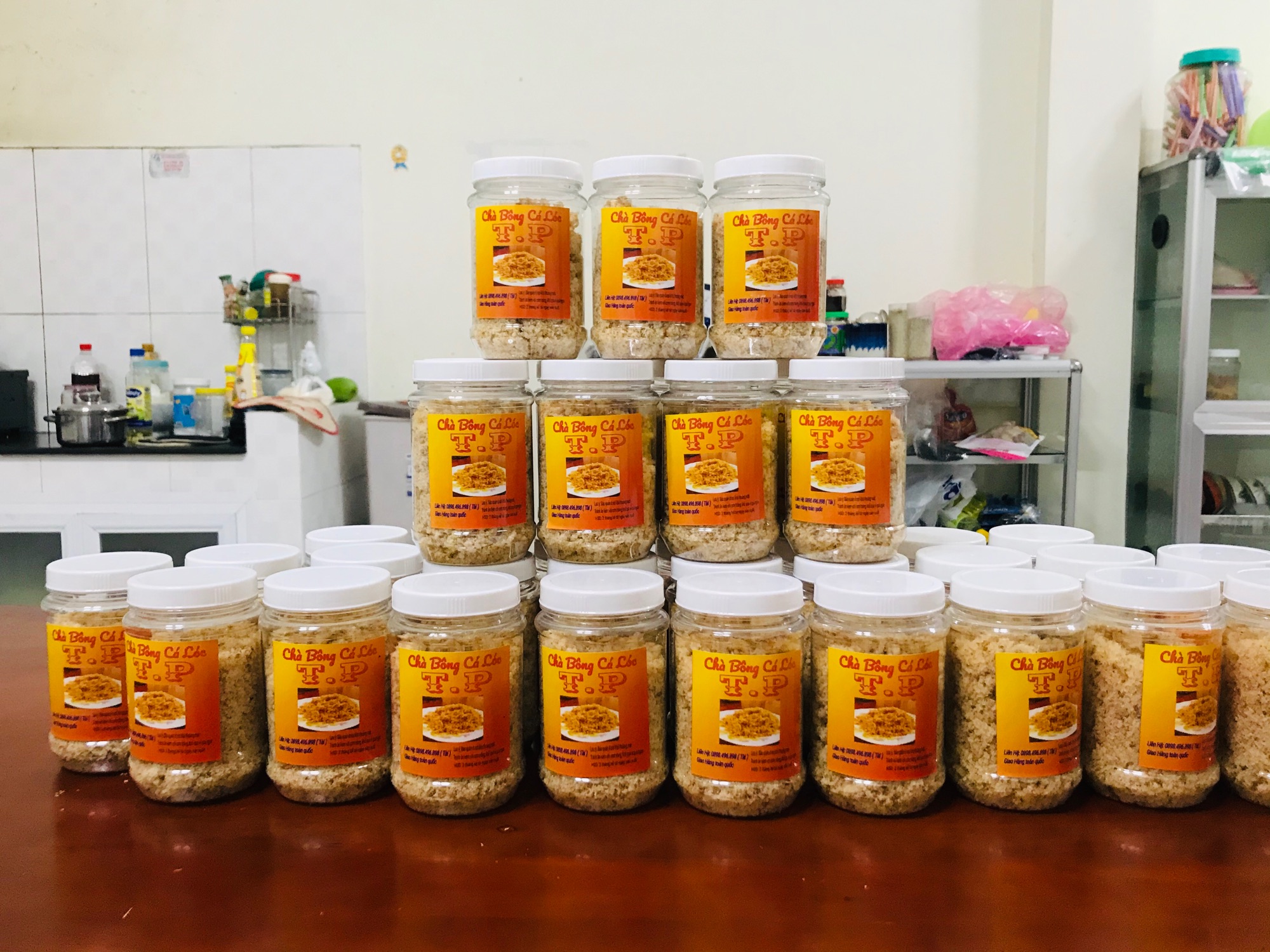 Chà Bông Cá Lóc (ruốc cá lóc)