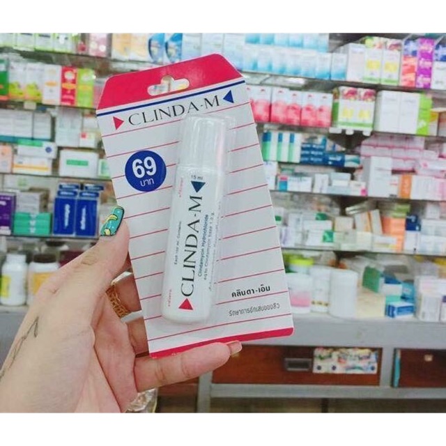 Tinh chất chấm mụn Clinda M Thái lan