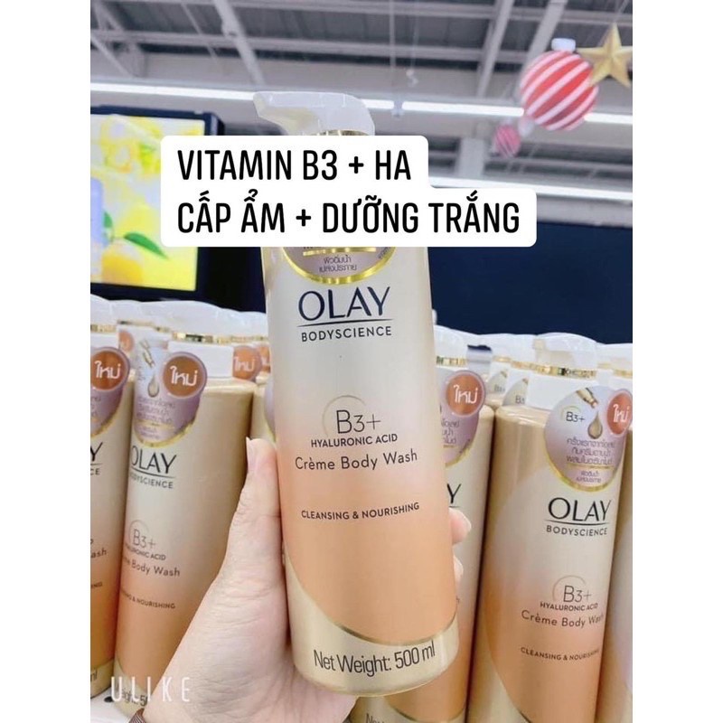 Sữa Tắm Olay Thái Lan 500ml-3 màu