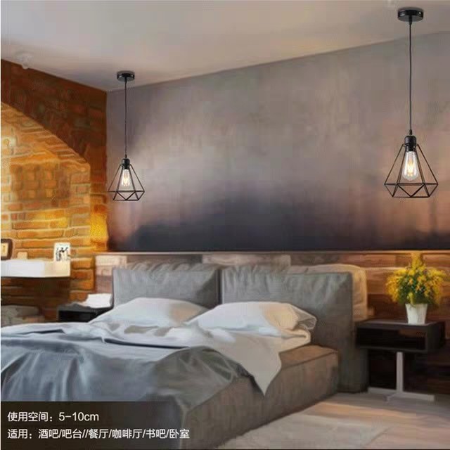 Đèn thả trần kim cương