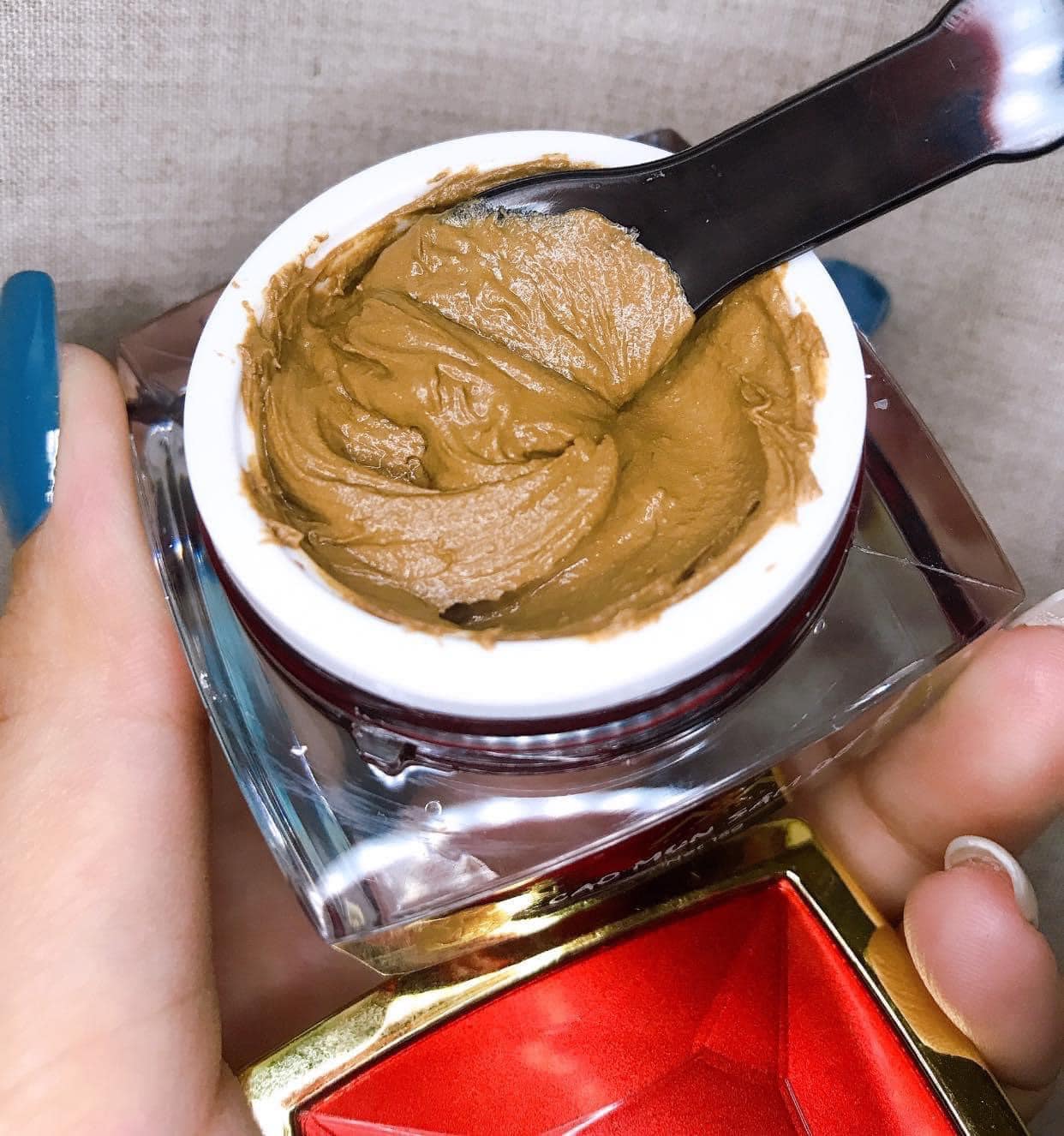 [HCM]Cao Mụn Sâm Đỏ (15g/hộp) Chính Hãng Meea Oranic