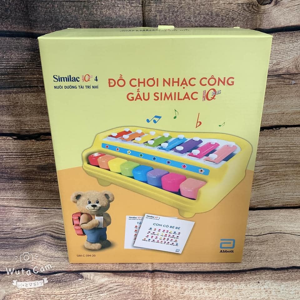 ĐỒ CHƠI ĐÀN TƠ RƯNG MINI CHO BÉ QUÀ SIMILAC IQ
