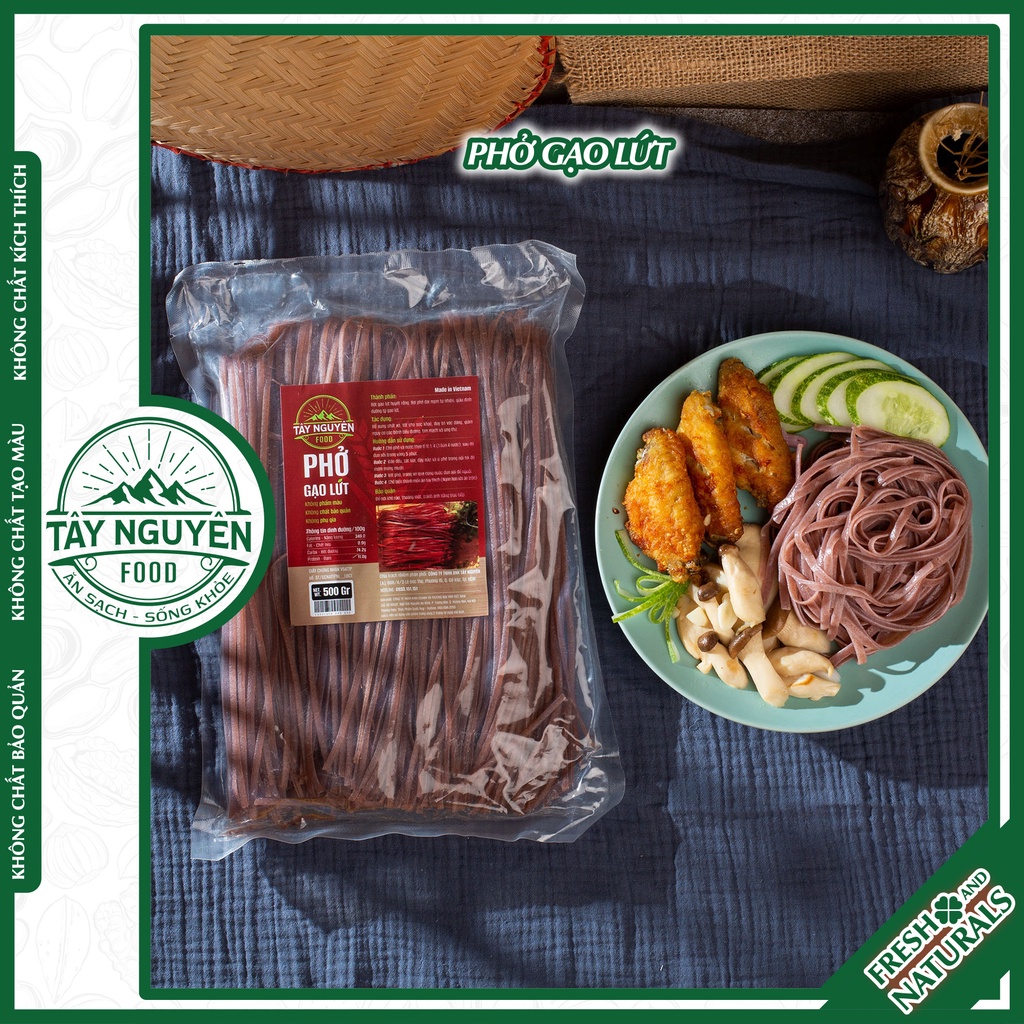 Phở gạo lứt eat clean 0.5kg