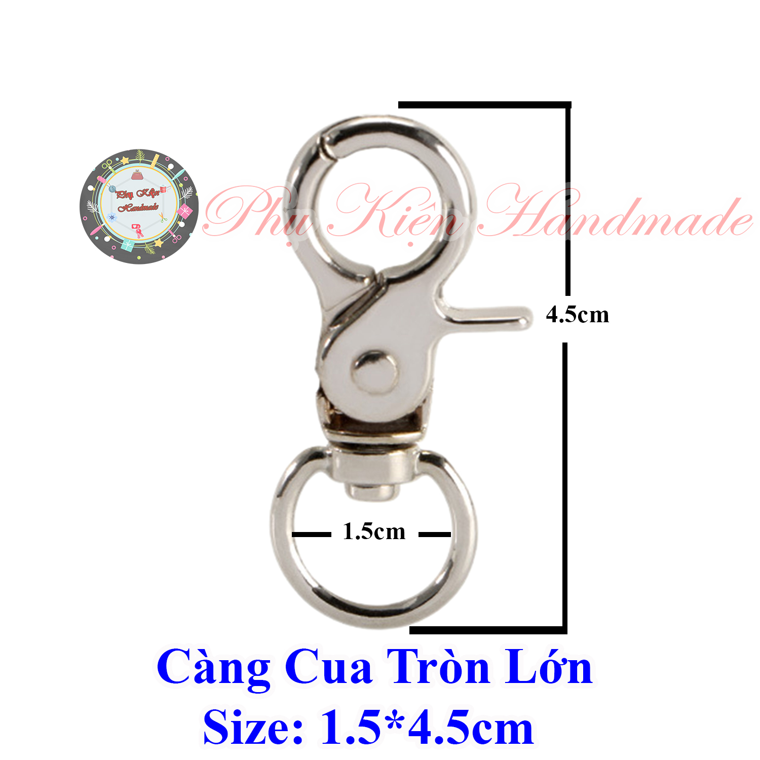Càng cua tròn lớn làm túi xách (20k/cặp)