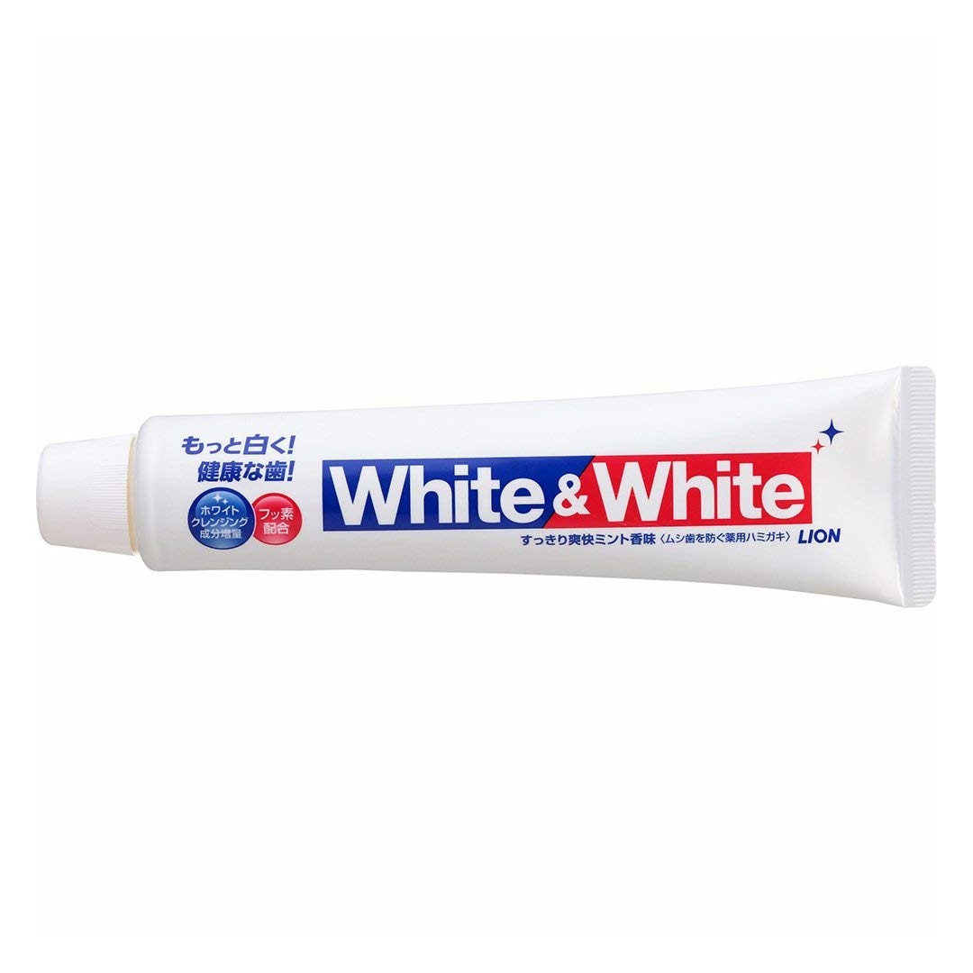 Kem đánh răng làm trắng White & White 150g Nhật Bản