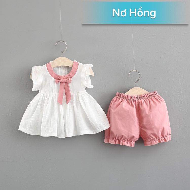 [ MẨU MỚI ] Bộ đồ dành cho bé gái chất COTTON 100% siêu xinh ( 7 -21kg )