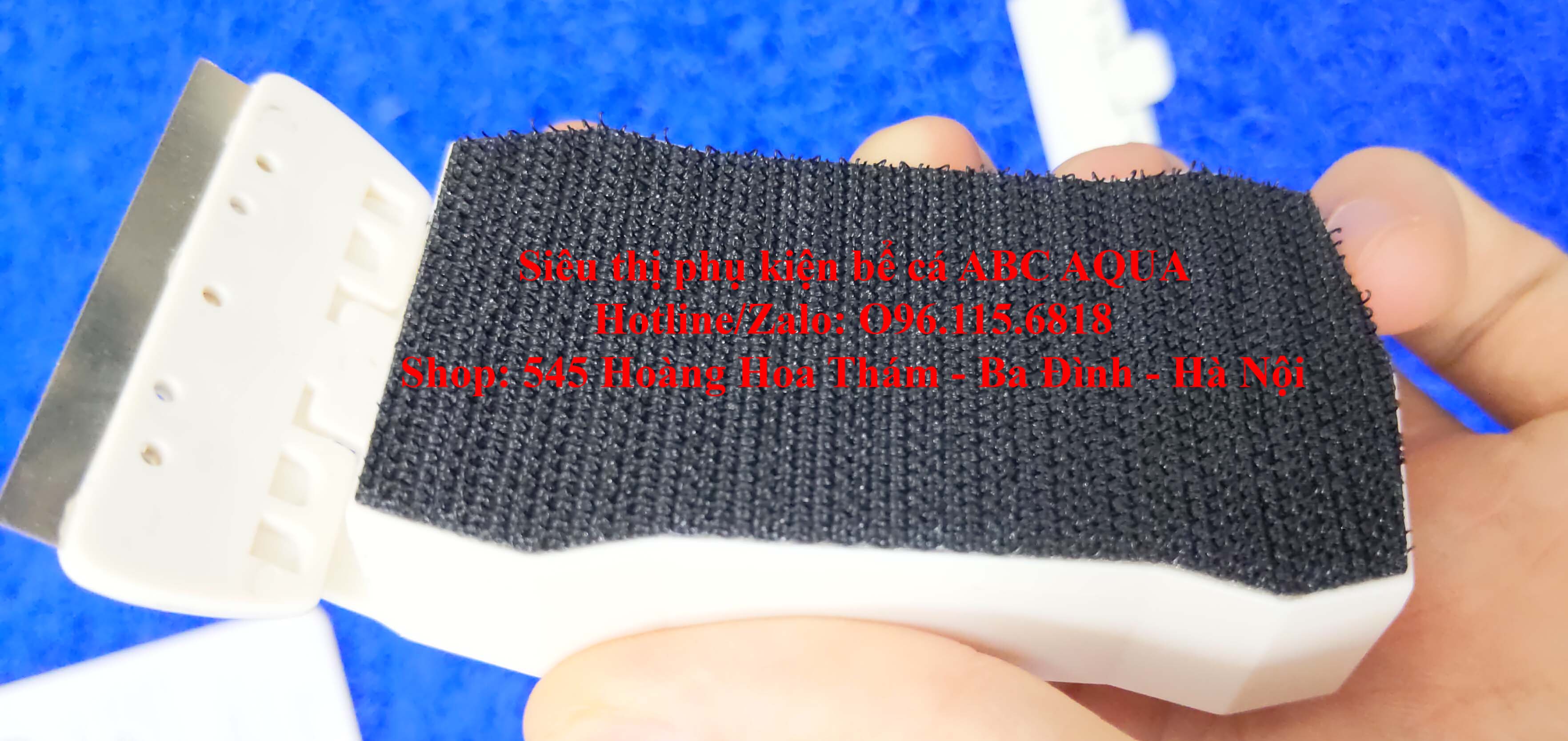 Lau kính hồ cá nam châm, lau bể cá cảnh