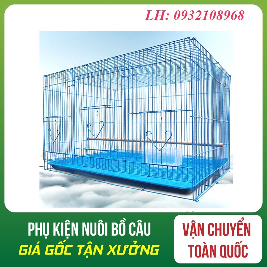 [HOÀN TIỀN 10%]Lồng màu size nhỏ 50*35*32 - Lồng màu nuôi chim - Lồng nuôi thú nhỏ - Lồng chứa nhỏ - Lồng nuôi yến phụng