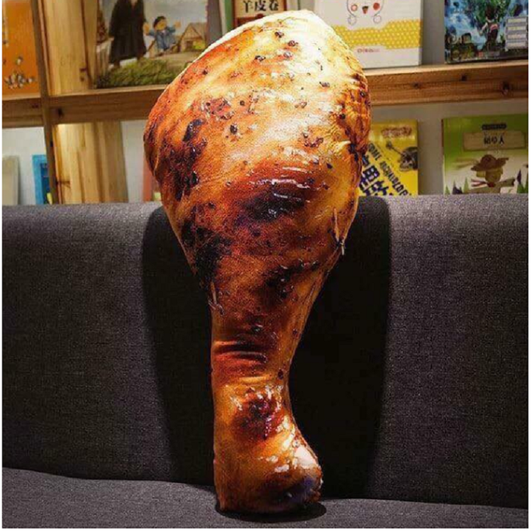 gối ôm 3d hình đùi gà 70cm